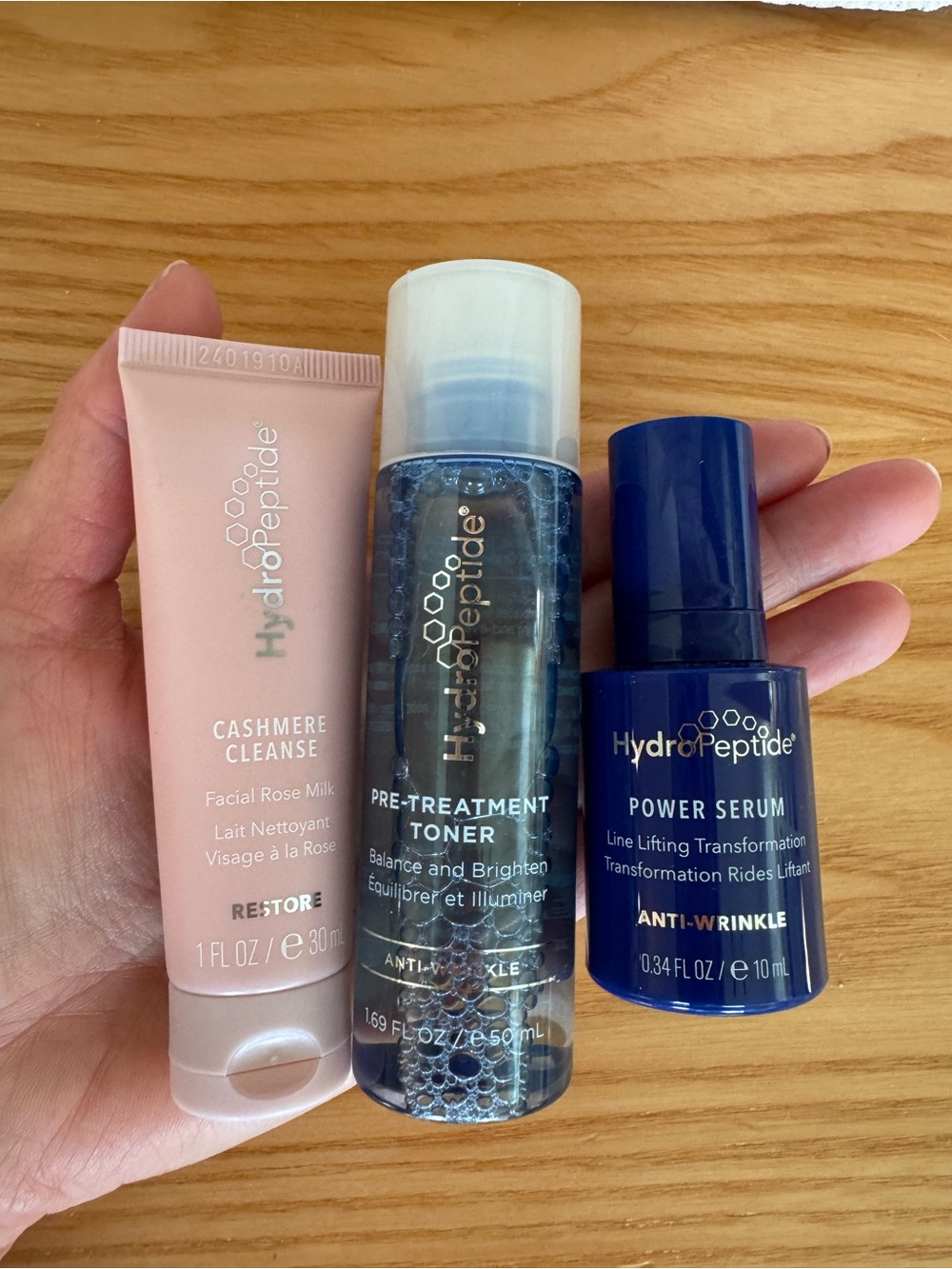 HydroPeptide Travel Size Set - 3 ct
